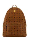 Mcm Backpack Stark In Visetos In Brown