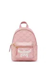 Mcm Backpack Stark Lauretos In Pink