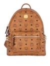 Mcm Backpack With Studs In Brown