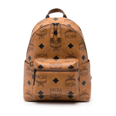 Mcm Backpacks In Brown/black