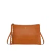 Mcm Mittelgrosse Aren Clutch In Brown