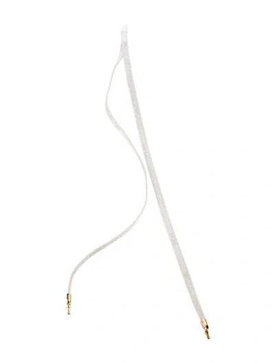 Pre-owned Mcm Bag Strap In Neutral