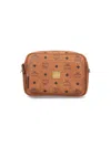 Mcm Shoulder Bag With Adjustable Strap And Front Pocket