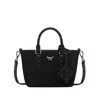 Mcm Black Tote Bags In Black