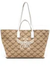 Mcm Himmel Oth Medium Shopper Tote In Brown