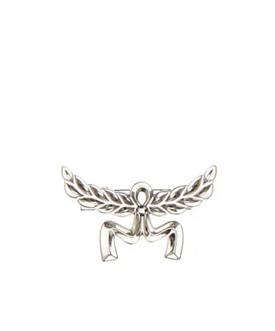 Mcm Bay Leaf Hairpin In Gray