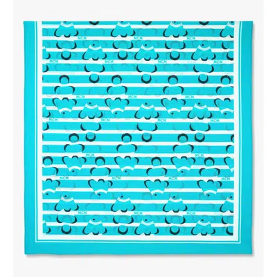 Mcm Beach Club Cotton Pareo In Gold