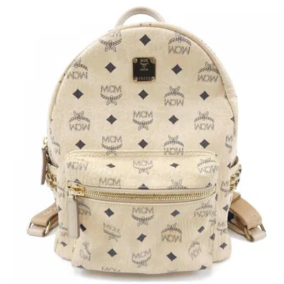 Pre-owned Mcm Beige Backpack ()