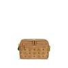 Mcm Diamond Vi Crossbody Bag In Visetos Cognac In Brown
