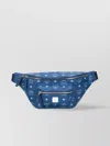 Mcm Belt Bags With Adjustable Strap And Front Pocket In Blue