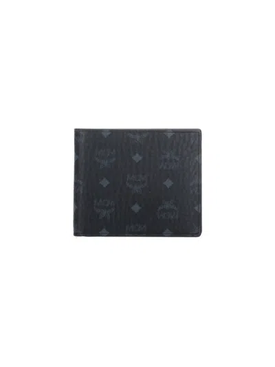 Mcm Bi-fold Logo Wallet