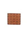 Mcm Bi-fold Wallet In Brown