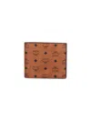 Mcm Bi-fold Wallet In Brown