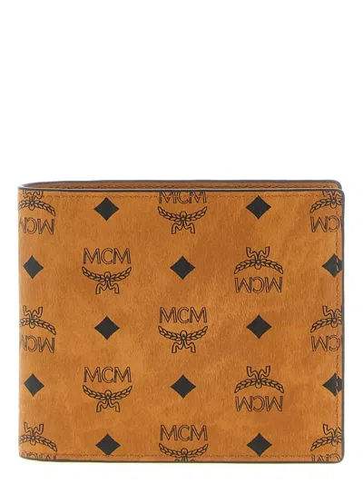 Mcm Bifold Wallet In Brown