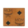 Mcm Bifold Wallet In Maxi Visetos In Blue/white