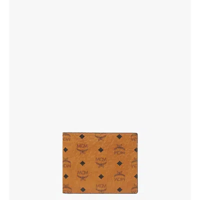 Mcm Bifold Wallet In Visetos Original