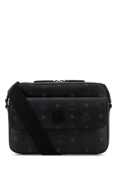 Mcm Black Aren Messenger Bag