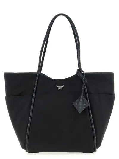 Mcm Black Aren Xl Tote