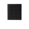 Mcm Black Bifold Card Wallet In Visetos Original In Black