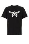 Mcm Crew Neck Graphic Print Short Sleeves Top