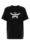 Mcm Crew Neck Graphic Print Short Sleeves Top