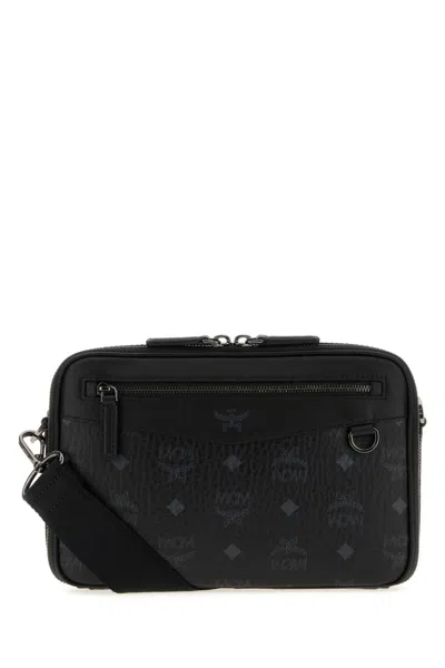 Mcm Black Diamant Small Crossbody Bag