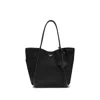 Mcm Aren Fbr Shopper Xlrg Bk In Black