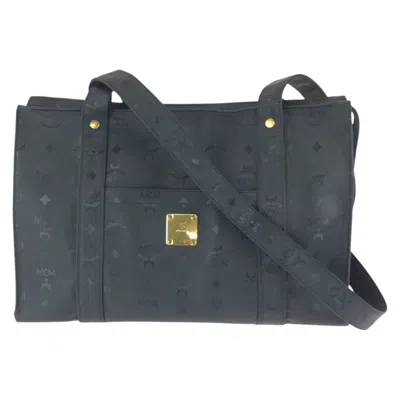 Pre-owned Mcm Black Nylon Shoulder Bag Tote Bag ()