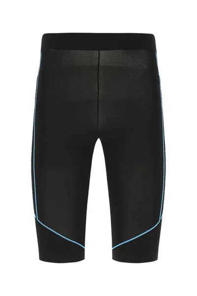 MCM BLACK VISCOSE BLEND LEGGINGS