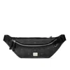 Mcm Black Visetos Medium Fursten Belt Bag In Black