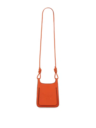 Mcm Hobo Bag Himmel In Orange