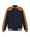 Mcm Bomber Jacket In Blue