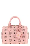 Mcm Borsa A Mano 'ella Boston' Piccola In Pink