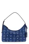 Mcm 'aren Hobo' Small Shoulder Bag In Blue