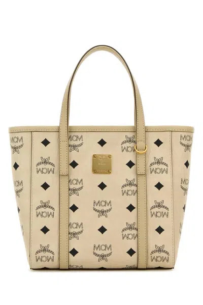 Mcm Borsa Shopper Toni Mini In Nude