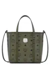 Mcm Mini Toni Visetos-monogram Top-zip Tote Bag