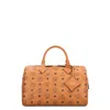 Mcm Brown Ella Boston Medium Duffle Bag In Brown