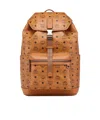 Mcm Brandenburg Backpack In Brown
