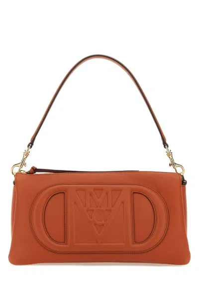 MCM MCM BRICK LEATHER MODE TRAVIA SMALL SHOULDER BAG
