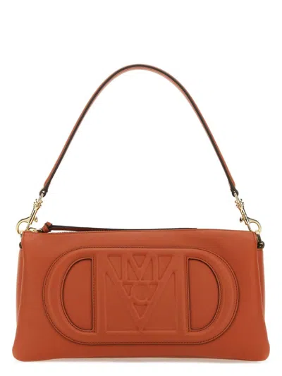 MCM BRICK LEATHER MODE TRAVIA SMALL SHOULDER BAG