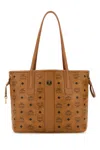 Mcm Canvas Liz Shopping Bag Drawstring