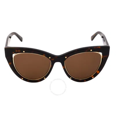 Mcm Brown Cat Eye Ladies Sunglasses 603sa 214 53