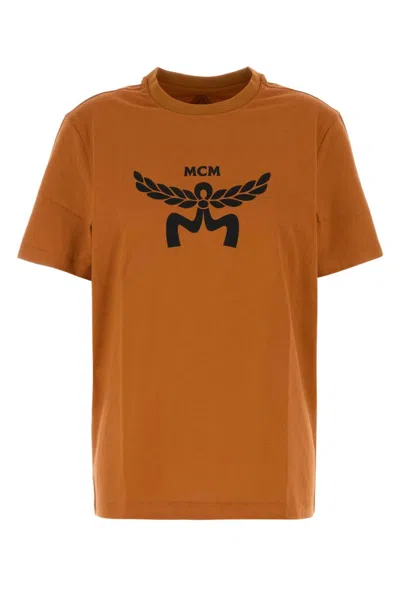 MCM BROWN LAUREL T-SHIRT
