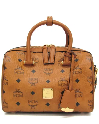 Mcm Brown Leather
