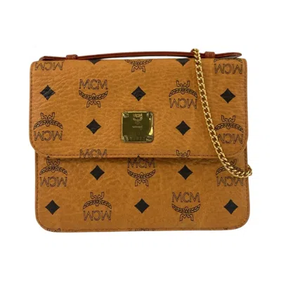 Pre-owned Mcm Brown Leather Handbag Shoulder Bag ()