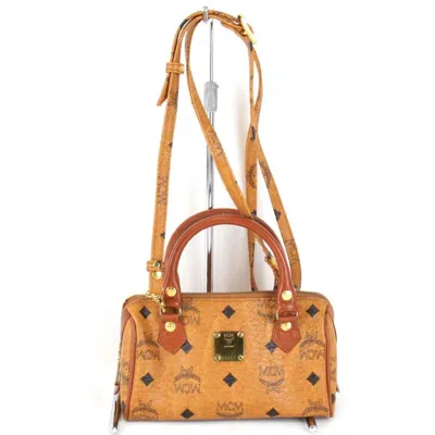 Pre-owned Mcm Brown Leather Shoulder Bag ()