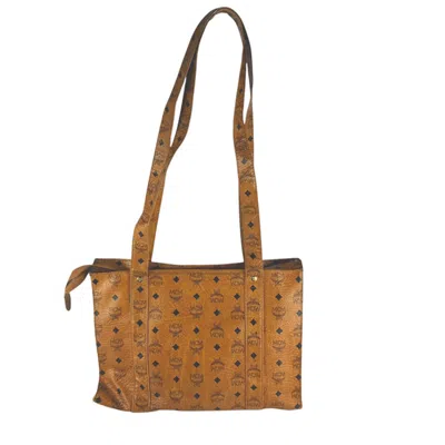 Pre-owned Mcm Brown Leather Shoulder Bag ()