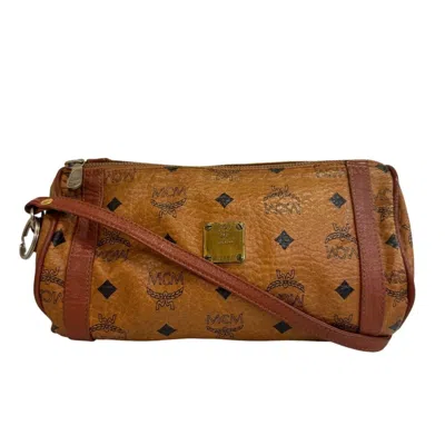 Pre-owned Mcm Brown Leather Shoulder Bag ()