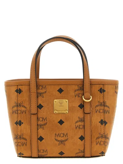 Mcm Brown Polyethylene Tote Women's Bag
