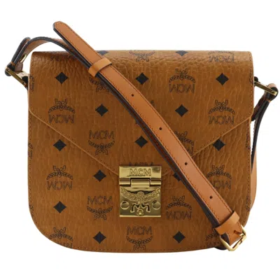 Pre-owned Mcm Brown Pvc Shoulder Bag ()